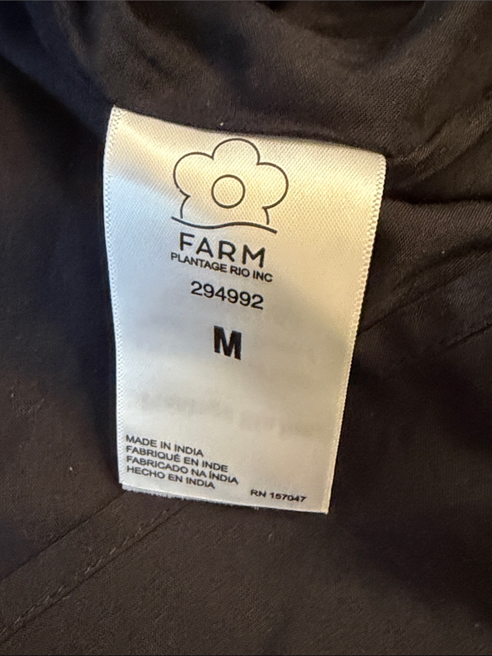 Farm Rio Black Macaws Flight Ankle Dress - Picture 9 of 14